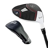 MAZEL Golf Fairway Woods 3 oder 5, Titan Golfschläger 15 oder 18 Grad 44 Zoll Rechtshänder Graphitschaft (18, Grad)