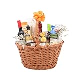 Gourmet Schlemmerkorb | Hochwertiger Geschenkkorb mit delikaten Leckereien | Schön verpacktes Geschenkset | Ideal für besondere Anlässe