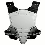 Acerbis Herren Profile Chest Protector Roost Deflektoren Profil, Einheitsgröße EU, Weiß