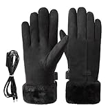 Elektrische Handschuhe, beheizte Arbeitshandschuhe - Touchscreen beheizte Vollbild-Handschuhe | Beheizte Handhandschuhe, Jagdhandschuhe, beheizte Motorradhandschuhe für Jagd, Angeln, Skifahren