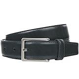 LINDENMANN Gürtel Herren Vollleder 30 mm schwarz, Größe/Size:90