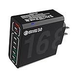 Schnellwand-Ladegerät – USB-Ladeblock, QC3.0-Ladeblock, Ladeblock – Port |, USB-Ladegerät mit Schnellladung 150 W 8 USB für mobile Geräte, QC3.0 Cari