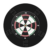 Dartscheibe Schutzring, 5-teiliger Dart Catchring Surround, Dart Surround Auffangring, Eva Dartscheiben Surround, Dartscheibe Umrandung, Surrounds Auffangring Darts Backboard, 71 x 45 x 2,5cm