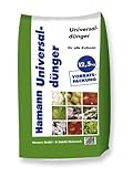 Universaldünger 12,5 kg organisch-mineralischer Volldünger für Gemüse, Obst, Blumen und Zierpflanzen, Terrasse, Balkon und Garten Pflanzen, Gartenboden,