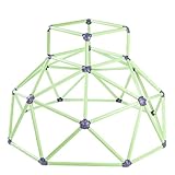 Yosamy Klettergerüst Outdoor, Großes Kletterturm Kinder, Sensorisches Training Kletterturm, Lagergewicht 70 kg, Grün