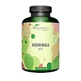 Bio Moringa Kapseln | Hochdosiert: 1800 mg | Preis-Leistungs-Sieger 2024* | 270 Stück | Laborgeprüft | Typ Oleifera | Vegan & ohne Zusätze | Deutsche Produktion von Vegavero