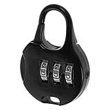 DOITOOL Kompakter Mini Zinklegierung Zahlenkombinationsschloss für Koffer Rucksäcke und Reisetaschen Robuste Diebstahlschutz Lösung für Sicheres Gepäck und Persönliche Gegenstände