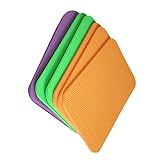 EXAOMBLE 6Stücke Yoga Kniekissen Dicke Sitzunterlage für Sport und Outdoor Zufällige Farben für Yoga und Fitnessübungen