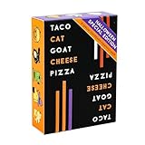 DINSONG Taco Katze Ziege Käse Pizza, kartenspiel, Taco Katze Käse Ziege Pizza, Kartenspiel für 2-8 Spieler ab 8+ Jahren, 10 Min Kartenspiele, 2-8 Spieler, Partyspiel (B)