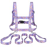 Pferdeleine zum Spielen für Kinder - Lila Longierleine für Jungen und Mädchen - Skifahren Rollenspiel