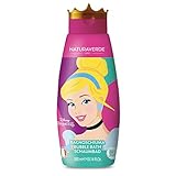 Naturaverde | Kids - Disney Princess - Duschgel für Kinder mit Aschenputtel, Körperpflege, Babypflegeprodukte, Schaumbad mit Bio-Haferextrakt, 300 ml