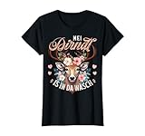 Trachten T-Shirt Damen Trachtenshirt Tracht Ersatz Dirndl T-Shirt