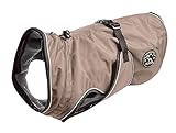 HUNTER UPPSALA Hundemantel, wasserabweisend, reflektierend, 40, taupe