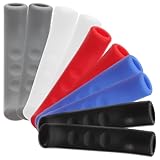 LIGHTAOTAO 5 Paar Rutschfeste Silikon Bremsgriff Überzüge für Mountainbike Kompakte Fahrrad Bremshebel Schutzhüllen Leichter Lenkergriffschutz für Besseren Halt Beim Bremsen Zufällige Farbe