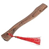 HORIALENCE Axtstiel aus Robustem Qinggang Holz Ergonomisch rutschfest Langlebig für Holzbearbeitung Gartenarbeit und Outdoor handbeil mit Glatter Oberfläche und Stabilem Griff