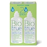 Bausch + Lomb Biotrue All-in-One Lösung - Kontaktlinsenreiniger und Aufbewahrungslösung für weiche Kontaktlinsen, 2er Pack, 2 x 300 ml