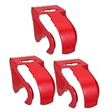 OSALADI 3 Stück Versiegelungsvorrichtung Spender für Sublimationsband Katzenbandabroller Reiseklebebandabroller Malerbandabroller Tragbarer Klebebandspender Plastik rot