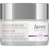 lavera Straffende Tagespflege – vegane Tagescreme mit 3-fach Hyaluron & Bakuchiol – unterstützt Spannkraft, spendet Feuchtigkeit & lässt das Hautbild glatter wirken – Naturkosmetik – 50 ml
