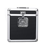 Flight Case, 25 LP, Schwarz