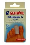 Gehwol 1026902 Zehenkappe G Polymer-Gel-Kappe, mittel