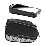 LOORGVEL Fahrrad Rahmentasche mit Touchscreen und Abnehmbar Kompatibel mit Smartphones für Radfahrer und Bikes Fahrradzubehör für Unterwegs