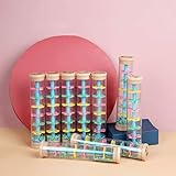 Generic Rainmaker-Musikspielzeug für Babys, Rainstick-Rassel, Lerninstrument, Spielzeug für Frühe Musikerziehung, Eltern-Kind-Aktivitäten, ABS und Holz (Wie Gezeigt)