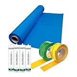 PE-Dampfbremse 100 m² - Sd-Wert: 100m Set 3-1x Dampfbremse 4 x 25m, 1x Dampfbremse für Überlappungen, 1x Dampfbremse für Durchdringungen & 4x Folienkleber Typ F