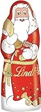 Lindt Schokolade Weihnachtsmann | 40 g | Weihnachsmann aus feinster Vollmilch Schokolade | Weihnachtsmann | Schokoladen-Geschenk zu Weihnachten | Weihnachtsschokolade