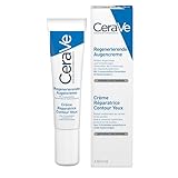 CeraVe Regenerierende Augencreme gegen Augenringe und Schwellungen, Augenpflege für normale bis trockene Haut, Mit Hyaluron und 3 essenziellen Ceramiden, 1 x 14ml