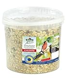 Dehner Natura Premium Wildvogelfutter, Streufutter schalenfrei, Ganzjahresfutter proteinreich / energiereich, hochwertiges Vogelfutter für Wildvögel, 3.6 kg