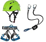 Salewa Klettersteigset Premium Attac Bremse+Evo Klettersteiggurt+Toxo 3.0 Klettersteighelm