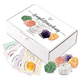 Wunderstein24 Wassersteine Geschenkset – Komplettmischung – Das ideale Geschenkset für alle Edelsteinliebhaber – Edelsteine Mineralien Dekosteine