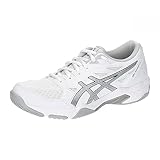 ASICS Damen Gel-Rocket 11 Sneaker, White Pure Silver, 40.5 EU