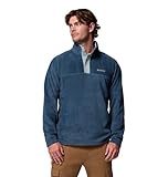 Columbia Herren Steens Mountain Half Snap 2 Fleece Pull Over, Everblue, Crushed Blue, XXL