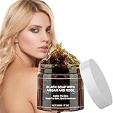 Black Soap,African Black Soap,Morocco Body Scrub,Schwarze Seife,Marokko Exfoliate Schwarze Seife,Marokko Körperpeeling,Natürliche