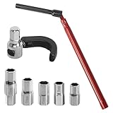 KUHAWL Standhahnmutterschlüssel, 8-12mm Standhahnschlüssel Wasserhahn Montagewerkzeug Armaturenschlüssel, Standhahn Mutternschlüssel Standhahnschlüssel Universalwerkzeug Mutternschlüssel Schlüssel