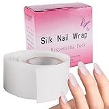 Nagelschutz für Maniküre: Seidenwickelkleber, Anti-Schädigung für Nägel mit einfacher Anwendung, professionelles Nagelwerkzeug für Acrylnägel, UV-Gel, Schönheitssalon