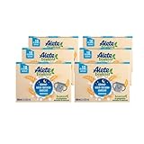 Alete bewusst Abend-Milch-Getreide-Mahlzeit Mehrkorn, ab dem 10. Monat, trinkfertige Babynahrung mit Vollkornhafer, Ersatz zu Babybrei, warm oder kalt trinken, 6 x 400 ml (2 x 200 ml)