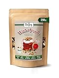 Biojoy BIO-Winterfreude Nussfruchtmischung (250 g) aus Weinbeeren, Cashewkerne, Mandeln und gefriergetrocknete Beeren in dreierlei Schokoladen