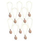 PartyKindom 10 Stück Lustige Muschelförmige Pfeifen für Kindergarten und Freizeit Hochwertige Gestaltung für Party und Spaß im Freien