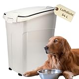 GarPet Futtertonne Luftdicht mit Deckel Futtertonne Pferd Hund Hundefutter Aufbewahrung Hundefutter Box Trockenfutter Aufbewahrung Futterbox Hund 54 L