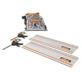 Triton TTS185KIT 534156 Schienensäge-Set, 1400 W, 185 mm, 4 Stück