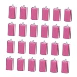 Vaguelly 24 Stück Schwammwickler Jumbo Schaum Lockenstab Haarschwamm Für Locken Schwammrollen Lockenwickler Haarstyling -werkzeug Rosa