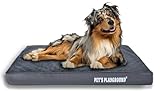 Pet's Playground Orthopädisches Hundebett | Hundematratze | Hundeboxmatte | Hundebox | Hundebett | Hundebett mittel | Hundebett XL Hundebett waschbar | Hundebett für Hundebox | Hundematratze für
