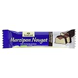 Alnatura Bio Marzipan-Nougat-Riegel, Zartbitter (1 x 40 g)