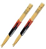 Unbekannte Paar Drumsticks5A 4 StückAhornholz Mallet SticksHolzkopf DrumsticksMSA Impact Sticks 5A