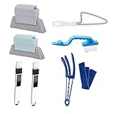 Beaupretty 8Stücke Teiliges Reinigungsbürsten Für Schwer Zugängliche Stellen Vielseitige Zur Reinigung Von Jalousien Fenstern Türspalten Und Ecken