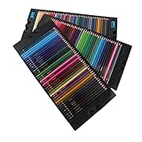 CIMAXIC 120 Stück Buntstifte Bleistifte Pastelle Malen Kunststifte Schreiblernbleistift Bambus