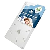 DOLCI SOGNI Matratze 50x83 cm – 8 cm Dicke, CertiPUR™ – Babybett Matratze 50x83 für Neugeborene & Kleinkinder – Aloe Vera Bezug – Kindermatratze 50x83