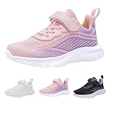 Hallenschuhe Kinder rutschfest Turnschuhe - Sportschuhe Jungen Mädchen Breite Füße Laufschuhe Tennisschuhe Mesh Atmungsaktiv Leicht Kinderschuhe Sneaker Outdoor Sport Hallenturnschuhe 2025